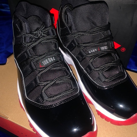 Jordan 11 Bred Size 7.5 BRAND NEW! - Picture 4 of 6